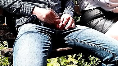 Outdoor MILF Mom Lets Stepson Cum Quickly From Her Milking