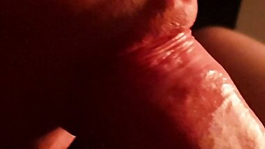Blowjob with music synced to the beats, sensual dick for lollipop