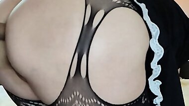 MILF Maid interviewed, fucked and Ass Creampied