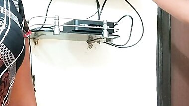 Riya bhabhi seduces tv mechanic for sex with clear Hindi audio