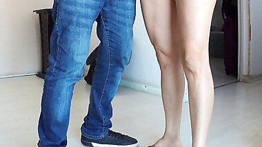 Young Stepson Banged Mom's Pussy in Absence of Dad