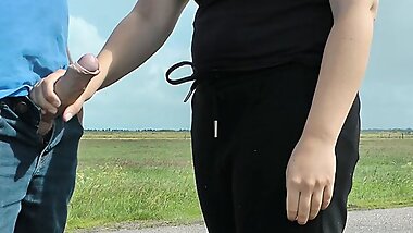 Wow this guy has an orgasm after just 58 seconds of jerking off