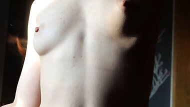 My Stepmother Lost to Me at Cards and Showed Her Tits