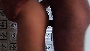 Please &ndash; I need more semen in my ass (Sex in the bathroom)