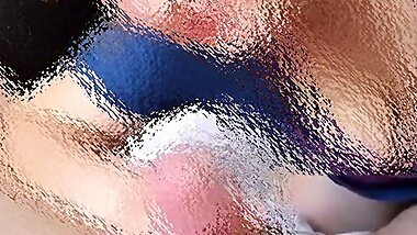 Dirty milf Eva gives a deepthroat blowjob and likes it!!