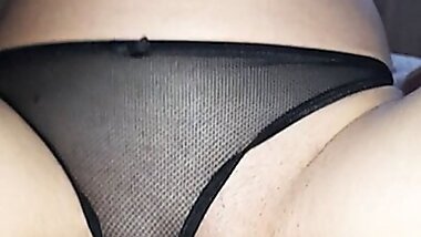 Double Creampie For Shaking Squirting Pussy - Amateur Cowgirl Riding While Boyfriend is Away - Real