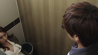 Asian MILF Stepmom TASTES Stepson's Dick