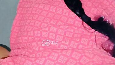 Desi cowgirl mom riding on her stepson's cock