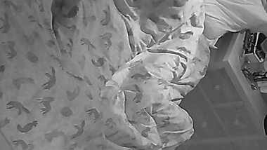 Mom horny whilst dad away she sneaks into step son room and suck and rides him