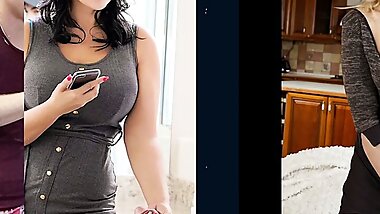 Horny Teen Stepson Donates His Mommy Angelina Diamanti Fresh Cum