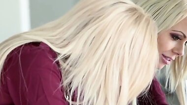 Horny Stepson Can't Resists Nina Elle's Huge Tits