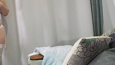 Stepmom remembers to let her stepson fuck her pussy