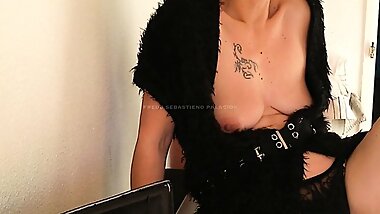 Terrible Milf Cougar Gets Her Hairy Pussy Filled By Step Son