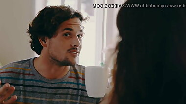 Busty MILF Syren De Mer grabs stepsons meaty cock