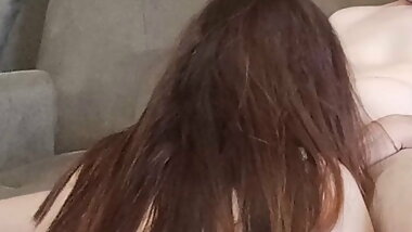 Dirty slutty stepmom suck cock