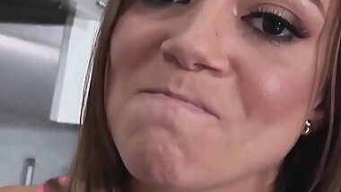 licking stepmom &ndash; stepson bends mom over to give his gift