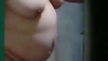 Indian mommy fingered hard by son