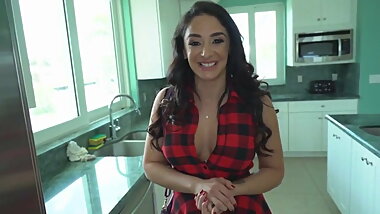 creampie compilation busty mom catches panty sniffing son an