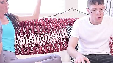 Stepmom Sofie Marie Gives Stepson Her Asshole To Fuck Deeply