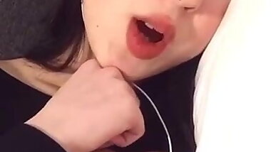 TikTok girl sexy tits