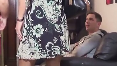 British Stepmom Catches Her Stepson Fucking Her Friend