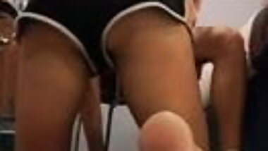 Married women sucking personal trainer