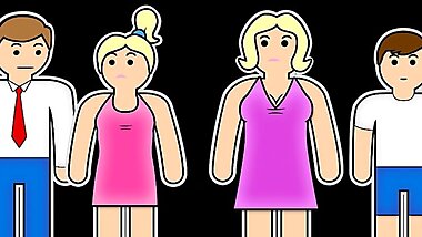 Mature Mom Watches Step Son and Daughter Fuck and Jumps in