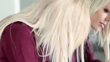 Stepmom with huge tits Nina Elle gets pounded by stepson